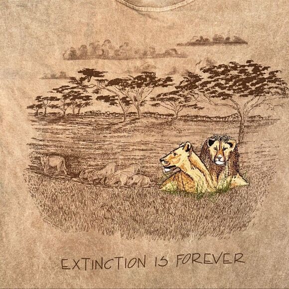 Vintage Extinction is Forever Tee - Picture 2 of 6